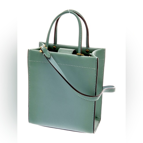 COACH Mini Cashin Tote in Sage NWT - Picture 1 of 6